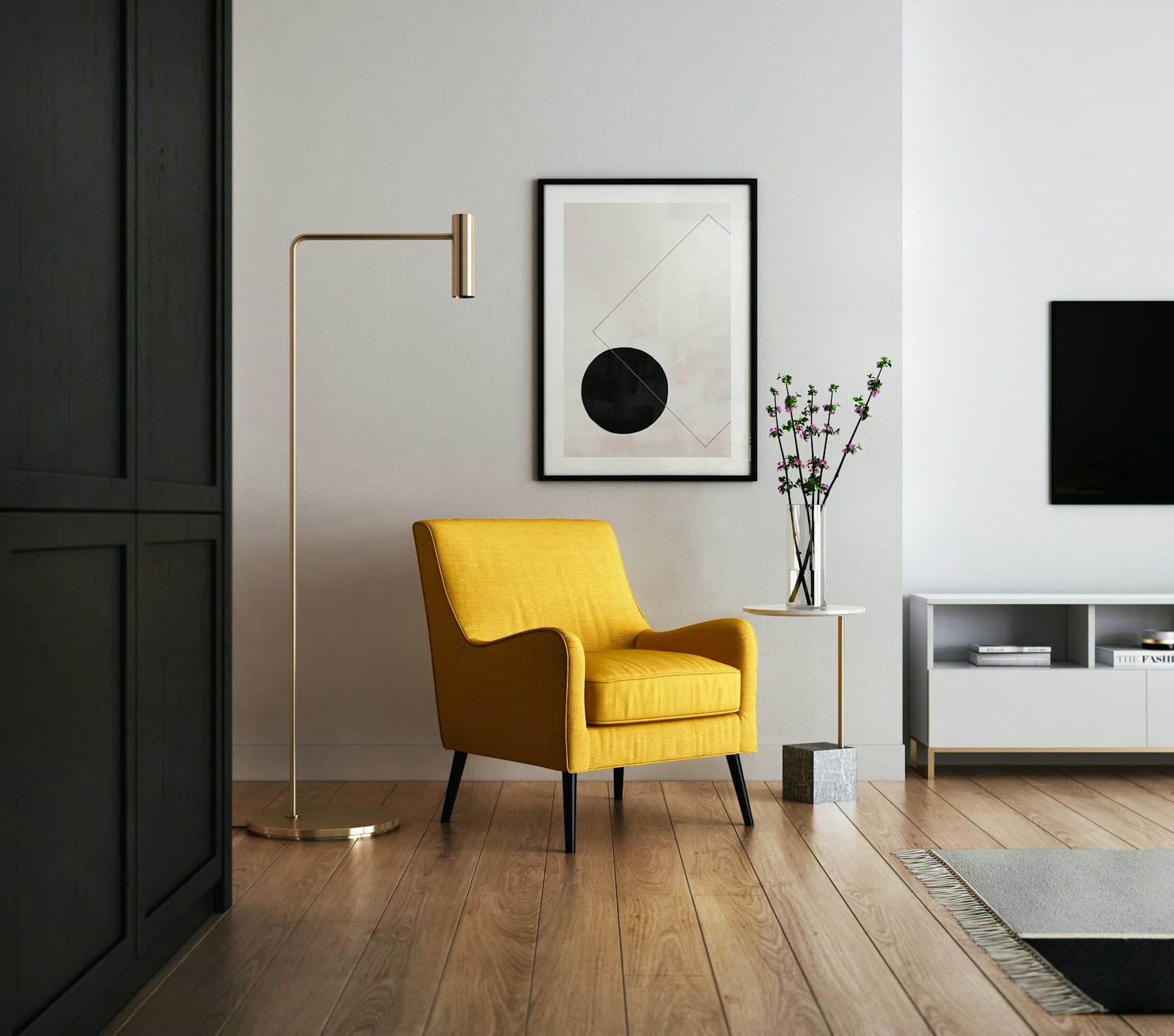 Living Area room ideas and decor guides — editorial styling idea